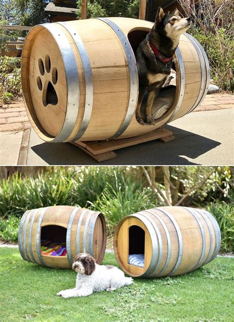 metal barrel dog houses|barrel dog house kit.